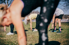 Κόσμος που αθλείται