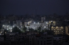 Η περιοχή Αλ Σίφα και ελάχιστα κτίρια με ρεύμα