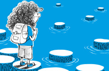 Ο Τόμεκ Γιοβάνης μιλάει για το παιδικό graphic novel του Γιώργου Καβούκα «Πώς λες “μπορώ” όταν το γράφεις λάθος;» (32 σελίδες, Εκδόσεις Παπαδόπουλος)