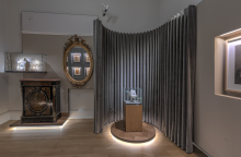 Άποψη από την έκθεση στο Αρχείο Καβάφη