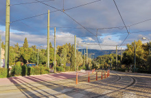 Ποδηλατόδρομος στη Βασιλίσσης Όλγας