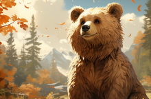 Η αρκούδα και ο Πέτρος στα λημέρια του Άρη Βελουχιώτη