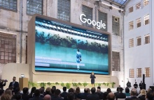 Στιγμιότυπο από την εκδήλωση για τα 15 χρόνια λειτουργίας της Google στην Ελλάδα