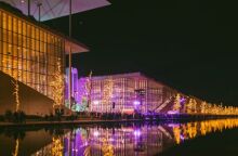  Tο Κέντρο Πολιτισμού Ίδρυμα Σταύρος Νιάρχος μεταμορφώθηκε σ’ ένα φωτεινό τόπο γιορτής