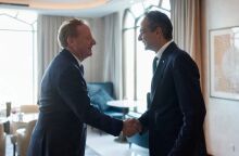 Συνάντηση Μητσοτάκη με τον πρόεδρο της Microsoft Brad Smith