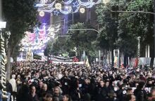 Σε εξέλιξη η πορεία για την επέτειο Γρηγορόπουλου στο κέντρο της Αθήνας