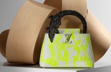 «Louis Vuitton x Frank Gehry»: Τσάντες από τον διάσημο Καναδοαμερικανό αρχιτέκτονα - Η νέα κολεξιόν παρουσιάστηκε στην Art Basel Miami Beach.