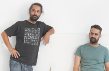 Οι καλλιτέχνες Ηλίας Σιψάς και Απόλλων Γλύκας