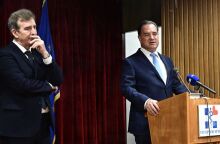 Ο νέος υπουργός παρέλαβε το υπουργείο Υγείας από τον Μιχάλη Χρυσοχοΐδη