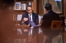 H συνέντευξη του Κυριάκου Μητσοτάκη στην ΕΡΤ