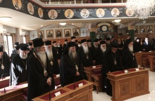 Στιγμιότυπο από τη Διαρκή Ιερά Σύνοδο