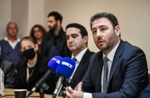 Ο πρόεδρος του ΠΑΣΟΚ, Νίκος Ανδρουλάκης