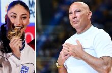 Νίκος Γκάλης: Αποθέωσε την Ευαγγελία Πλατανιώτη για το χρυσό μετάλλιο στο Παγκόσμιο Πρωτάθλημα - Η ανάρτησή του στα social media.