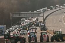 Ισπανία: Αγρότες κατέβηκαν με τα τρακτέρ τους στους δρόμους 