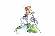 Μάνος Χαραλαμπάκης: «Με ποδηλατάκι γοργό γοργό κινούμαι στη γειτονιά και την ωφελώ!»