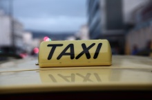 Ταξί στο κέντρο της Αθήνας