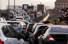 Στο «κόκκινο» οι κεντρικοί οδικοί άξονες του λεκανοπεδίου