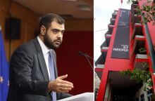 Παύλος Μαρινάκης: Πυρά του κυβερνητικού εκπροσώπου προς τον ΣΥΡΙΖΑ για την ανάρτηση πανό για τα Τέμπη έξω από τα γραφεία του.