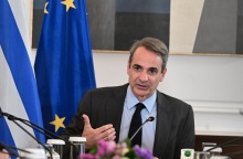 Ο Κυριάκος Μητσοτάκης στο Υπουργικό Συμβούλιο