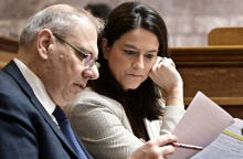 Η υπουργός Εσωτερικών, Νίκη Κεραμέως