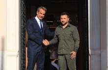 Κυριάκος Μητσοτάκης - Βολοντίμιρ Ζελένσκι