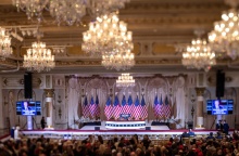 Στιγμιότυπο από ομιλία για την Σούπερ Τρίτη