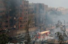 Αίγυπτος: Πυρκαγιά στο Κάιρο κατέστρεψε ένα από τα πιο παλιά κινηματογραφικά στούντιο στον αραβικό κόσμο - Ξέσπασε μετά το γύρισμα επεισοδίου σίριαλ.