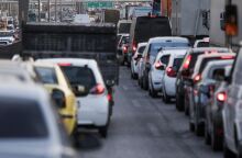 Κηφισός με μποτιλιάρισμα