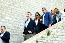 Ο Κ. Μητσοτάκης στα Καλάβρυτα