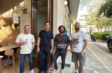  Γιώργος Βρεττός, Μιχάλης Λαδάς, Αντώνης Γερμακόπουλος, Ηλίας Λαμπρόπουλος 