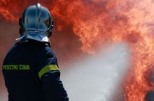 Κρήτη: Μεγάλη φωτιά στην Ιεράπετρα - Επιχειρούν 41 πυροσβέστες και δύο ελικόπτερα - Ισχυροί άνεμοι ως και 8 μποφόρ πνέουν στην περιοχή.