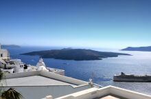 Σαντορίνη: Διεθνής επιστημονική συνάντηση - Ερευνητές του ηφαιστείου από όλο τον κόσμο παρουσιάζουν τις μελέτες τους στα Φηρά.