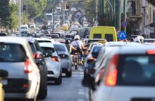 Κίνηση στους κεντρικούς οδικούς άξονες του λεκανοπεδίου