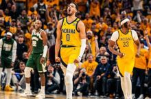 NBA: Ιντιάν Πέϊσερς - Μιλγουόκι Μπακς 121-118: Προβάδισμα για τους Πέισερς στα play offs της Ανατολικής Περιφέρειας.