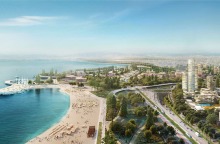 Μακέτα για το έργο της Lamda Development στο Ελληνικό