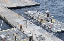 Γάζα: Τεχνητό λιμάνι από τις ΗΠΑ κατά 50% έτοιμο