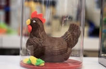 Σοκολατένιο αυγό σε κατάστημα