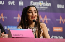 H Μαρίνα Σάττι στη συνέντευξη τύπου