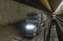 Εργασίες για τη δημιουργία υπόγειων σταθμών του Μετρό στη Γραμμή 4