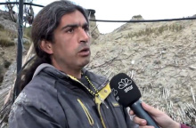 Ο 45χρονος Μανώλης, ο πατέρας της οικογένειας παλαιοχριστιανών στην Κορινθία