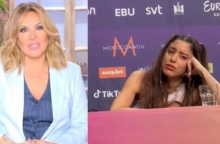 Η Ναταλία Γερμανού για τον Φωκά Ευαγγελινό στη φετινή Eurovision 