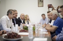 Ο πρωθυπουργός Κυριάκος Μητσοτάκης