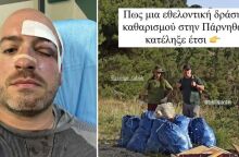 Άγνωστοι επιτέθηκαν και μαχαίρωσαν εθελοντές που καθάριζαν την Πάρνηθα - Η καταγγελία τους και τα ντοκουμέντα του αιματηρού επεισοδίου