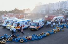 Ινδία: Τουλάχιστον 24 νεκροί, ανάμεσά τους πολλά παιδιά, από φωτιά που ξέσπασε σε παιχνιδότοπο - Σε εξέλιξη οι επιχειρήσεις διάσωσης.