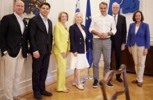 Κυριάκος Μητσοτάκης: Με αντιπροσωπεία του αμερικανικού Κογκρέσου υπό τον γερουσιαστή Τζέρι Μόραν συναντήθηκε ο πρωθυπουργός