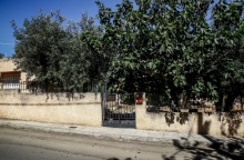 Το σπίτι όπου βρέθηκε απανθρακωμένο το πτώμα του ηλικιωμένου