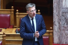 Ο υπουργός Επικρατείας, Άκης Σκέρτσος