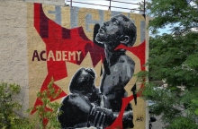 Spent1: Η νέα τοιχογραφία στο Περιστέρι για τη Fight Academy