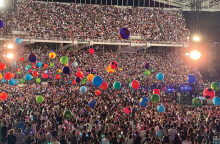 120.000 άνθρωποι παρακολούθησαν τις δύο sold out συναυλίες των Coldplay στην Αθήνα. 