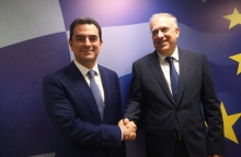 Τελετή παράδοσης παραλαβής στο Υπουργείο Ανάπτυξης